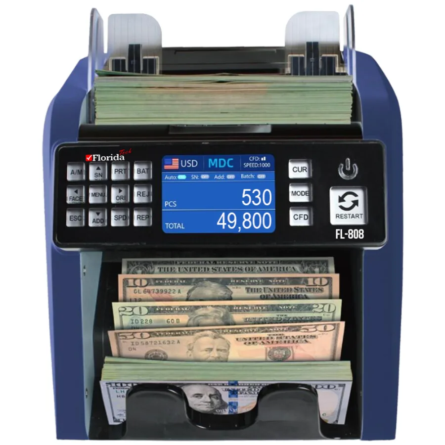 Florida Tech FL-808 Cash Counting Machine in Kigali by Kigali Smart Solutions (11)