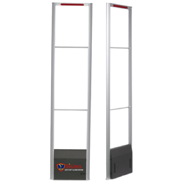 Kigali Si-AM200 EAS RF Security Scanner Gate Alarm Door Aluminum security solution and security equipment in Kigali