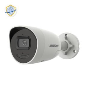 4 K AcuSense Strobe Light and Audible Warning Fixed Bullet Network Camera
