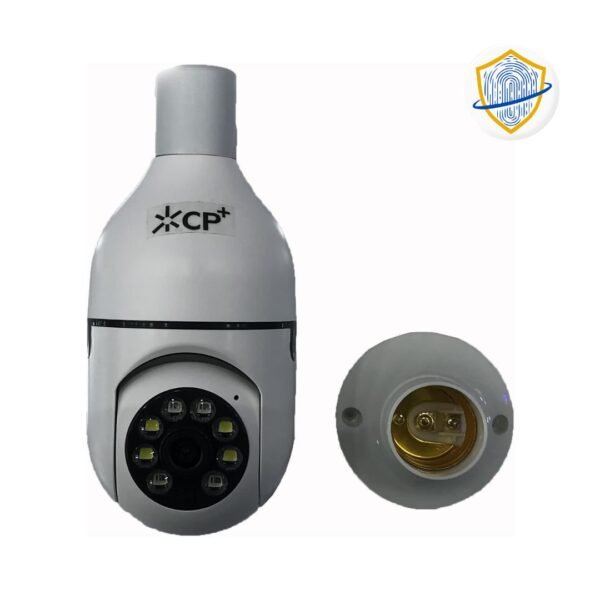 CP-15 Smart PTZ WiFi 5MP Bulb Camera Built-in MicSpeaker, Motion Detection & Recording