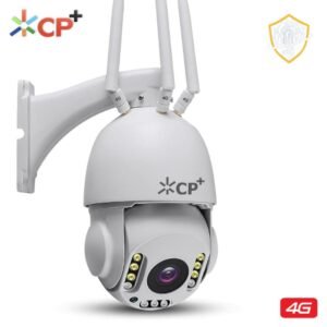 CP-30X/4G 5MP Wireless Security Camera with 30X Optical Zoom, SIM Card Slot, Two-Way Talk, Motion Alarm, Auto Tracking