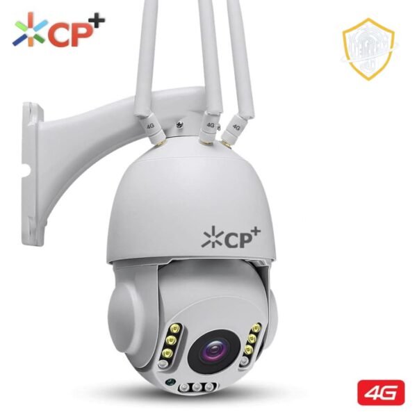 CP-30X/4G 5MP Wireless Security Camera with 30X Optical Zoom, SIM Card Slot, Two-Way Talk, Motion Alarm, Auto Tracking