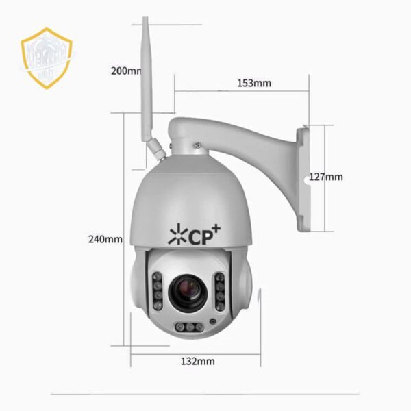 CP-30XWIFI 30X Zoom 5MP PTZ Home Security Camera with WiFi Connectivity