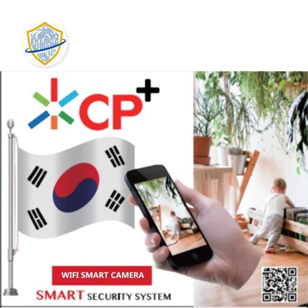 CP+ T66 SMART WIFI 5MP WaterproofDustproof Dual Lights Camera 30m Infrared Night Vision, Motion Detector