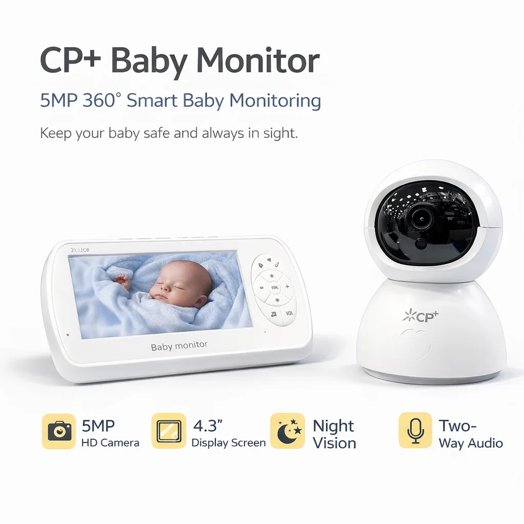 CP Plus PTZ wireless security camera with dual floodlights for smart outdoor surveillance.