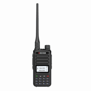 Rover RO-30UV Dual Band Two-Way Radio – 10W High Power UHF/VHF Walkie Talkie