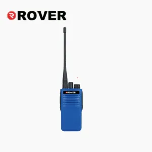 Rover R-90Ex ATEX explosion-proof digital mobile radio, IP68 intrinsically safe two-way communication device.