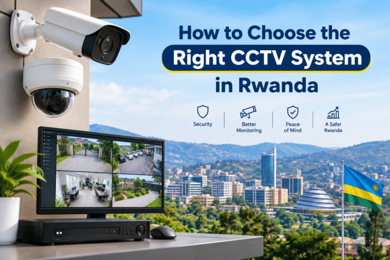 How to choose the right CCTV system in Rwanda for reliable security and surveillance