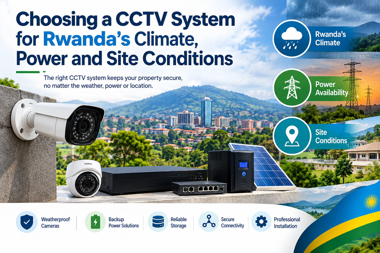 CCTV system for Rwanda