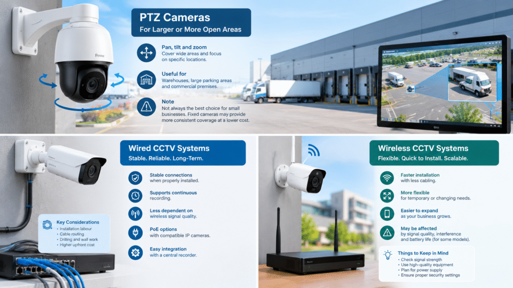 CCTV system options for small businesses in Kigali