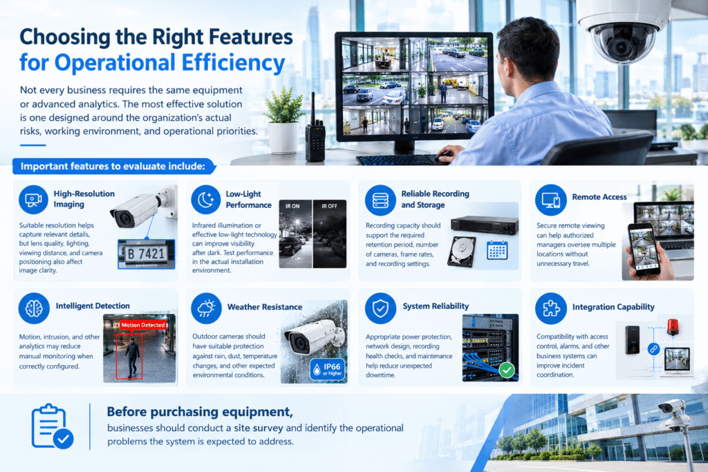 modern CCTV system