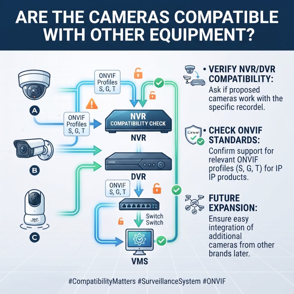 questions to ask a CCTV system supplier