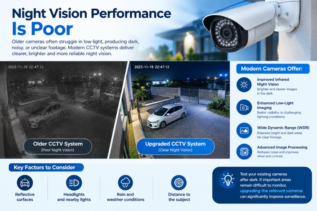 when to upgrade an older CCTV system
Copy