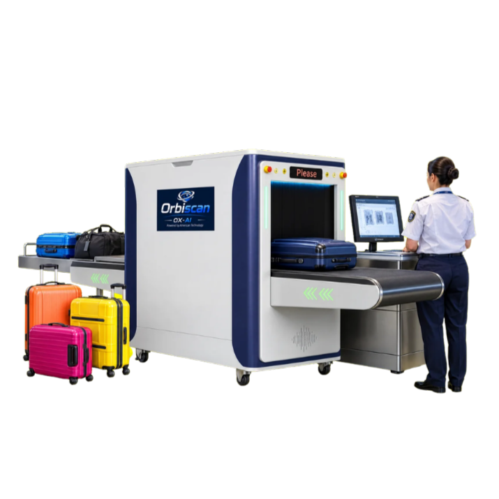 Orbiscan OX-Ai6550 AI X-Ray Baggage Scanner – 6550 Security Inspection Machine